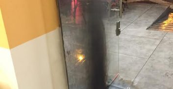 נהריה: בקבוקי תבערה לעבר מסעדה