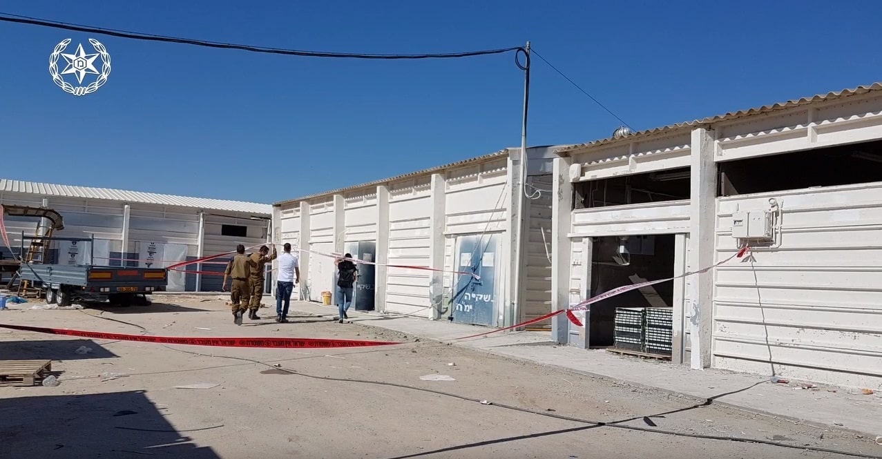 הנשקייה שנפרצה בבסיס דה תימן