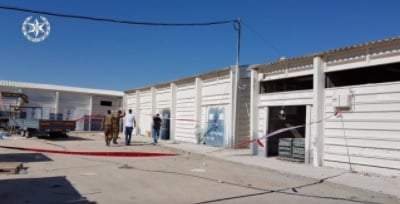 הנשקייה בבסיס שדה תימן