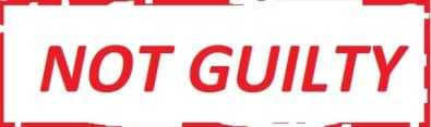 not guilty