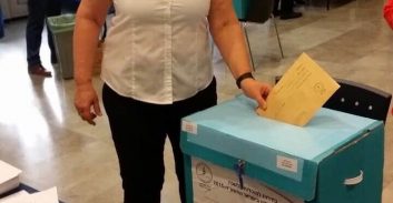 יומן צילומים מיום הבחירות