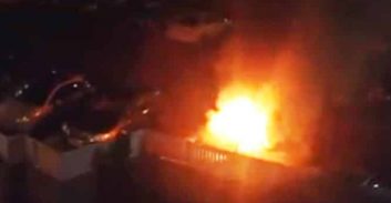 פיצוץ ברכב – אין נפגעים