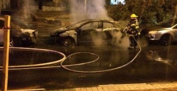 חשד: הצית רכב באשקלון