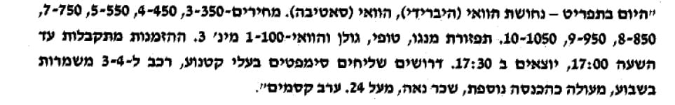 tafrit samim abramov