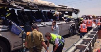 הורשע נהג האוטובוס מהתאונה בכביש 6
