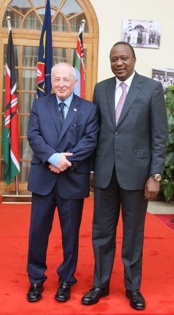 vinshtein kenya president