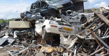 המשטרה פשטה על שני מגרשי גרוטאות לא חוקיים בשפרעם