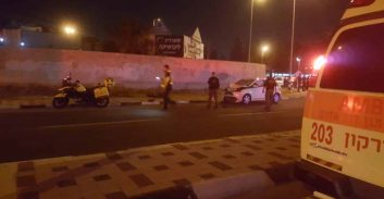 צומת ג'לג'וליה: ילדים שרכבו על אופניים חשמליים נפצעו קשה מפגיעת רכב