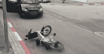 14 חודשי מאסר לנהגת על הפקרה של רוכב אופניים