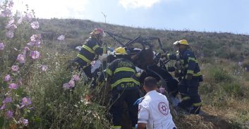 שלוש צעירות נהרגו בהתהפכות רכב שטח ליד קיבוץ בית אלפא