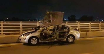 מוכר למשטרה נהרג בפיצוץ רכב בחדרה