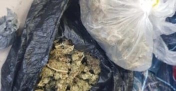 חשד: השליכו מהרכב חצי קילו חשיש וקנאביס במהלך מרדף משטרתי