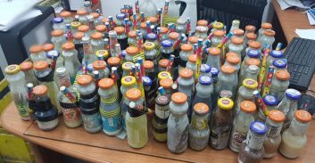 כפר מנדא: 110 בקבוקי תבערה ושני מטעני צינור בשטחים פתוחים