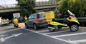 גבר נהרג מפגיעת רכב סמוך למחלף גבעת שמואל