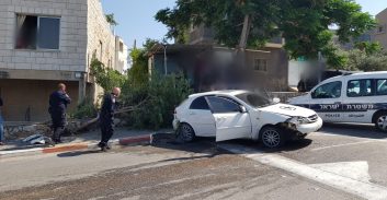 חשוד שניגח ניידת ופצע שוטר החזיק בביתו 217 גרם גראס