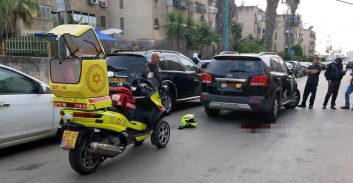 נפטר בבית החולים ילד בן שבע שנפגע מרכב בלוד