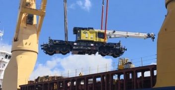 ארבעה מנופים בשווי 50 מיליון שקל נקלטו ברכבת ישראל