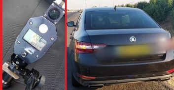 כביש 6: צעיר מרמלה נתפס נוהג במהירות 206 קמ"ש