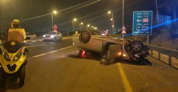 ג'לג'וליה: הרוג ו-3 פצועים בתאונה בין 3 כלי רכב