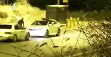 צפו: גנבי רכב פלסטינים נעצרו באמצעות רכב פיתיון בגוש עציון
