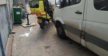 כתב אישום על גרימת מוות ברשלנות: נסע לאחור והרג הולכת רגל