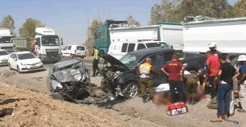 אישה נהרגה בתאונת דרכים בצומת משמר הנגב