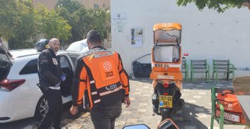 בת ים: מונית התנגשה בקיר- שתי פצועות במצב קשה ובינוני