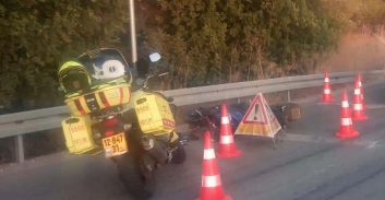 שני רוכבי אופנוע נפצעו באורח קשה