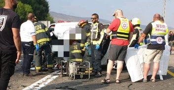 הרוג ופצוע קשה בתאונה בין שלושה כלי רכב בכביש 784