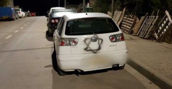 צפת: 2 חשודים בכתובות נאצה וגרימת נזק לכלי רכב בשכונת עכברה