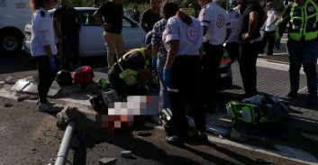 עין גב: רוכב אופנוע התנגש בעמוד ונהרג