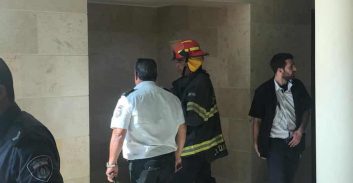 נאשם הצית את עצמו באולם בית משפט בבאר שבע