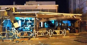 חשד: פיצוץ על רקע פלילי בפאב בנהריה