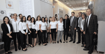 מנהל בתי המשפט ונשיאת בימ"ש עליון בסבב ביקורים ביקור ממלכתיים בצפון