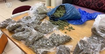 צפו: בלשי טבריה תפסו 4.2 ק"ג קנאביס בכפר מג'אר