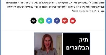 לקחי תיק הבלוגרים: נוהל לטיפול ב"הטרדת שופטים ברשת"