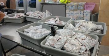 מעבר טאבה: עשרות ק"ג של טבק לנרגילה הוסלקו בגלגל הרזרבי