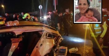 כתב אישום נגד הנהג שפגע למוות בציפי רימל ובתה התינוקת בתאונה הקטלנית בכביש 443