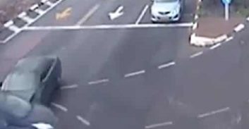 שמונה חודשי פסילה לנהג שהתנגש ברכב אחר ועזב את זירת התאונה