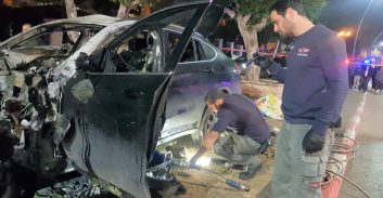 בעל עסק מוכר למשטרה נפצע בפיצוץ רכב בבית שאן