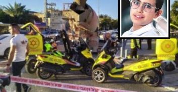 תל אביב: נער בן 13 שרכב על קורקינט נהרג מפגיעת מערבל בטון
