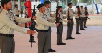 369 לוחמי ולוחמות מג"ב סיימו טירונות בטקס מצומצם