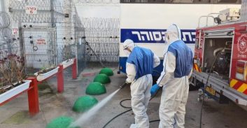 מבצע קורונה בשב"ס – חיטוי והסברה