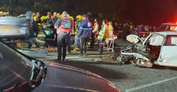 צומת בית חנניה: הרוג ושני פצועים בתאונת דרכים