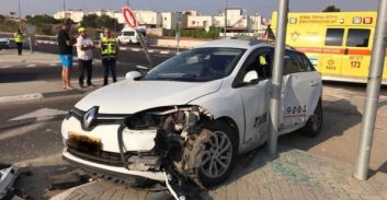 נהג מונית משדרות נאשם בגרימת מוות ברשלנות של נוסעיו