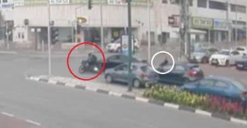 צפו בסרטון: נסיון חיסול של איש עסקים מוכר למשטרה בנתניה