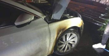 הוצת רכבו של ראש מועצת שעב בגליל