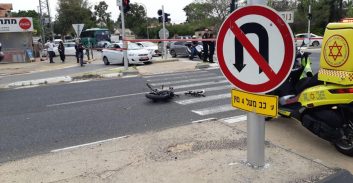 הוד השרון: נער בן 14 נהרג בתאונת דרכים