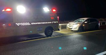 כביש 6: הולך רגל נהרג בעת שחצה את הכביש