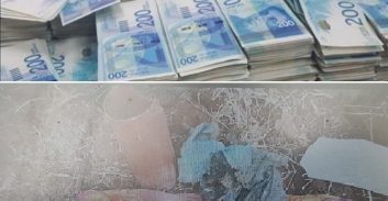 אישום: עבריין מטייבה הסתיר שבעה מיליון שקל בבית ומטען חבלה בחצר